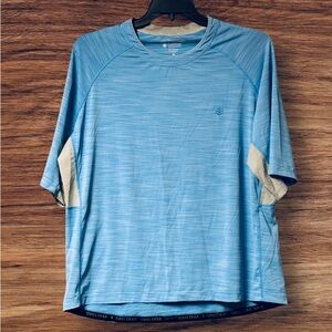 EUC Coolibar Men Swimwear Swim Shirt Ultimate Rash Guard Top Size XL